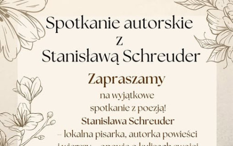 Plakat informujący o wydarzeniu.