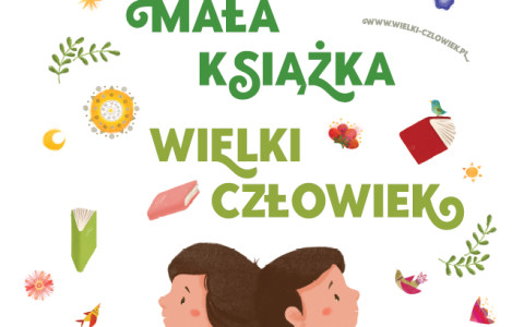 Plakat do projektu „Mała Książka Wielki Człowiek”