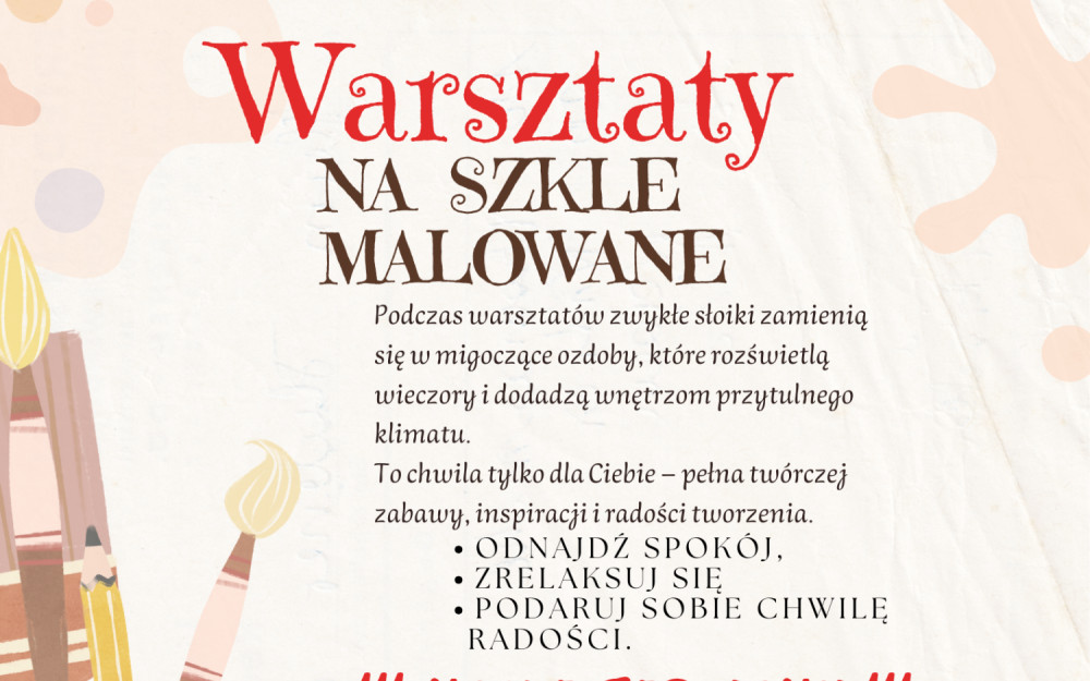 Plakat informujący o wydarzeniu