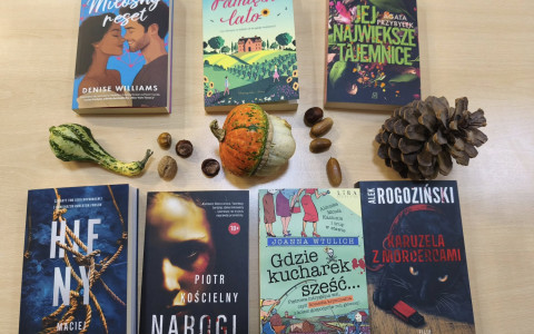 Nowe książki zakupione do zbiorów biblioteki