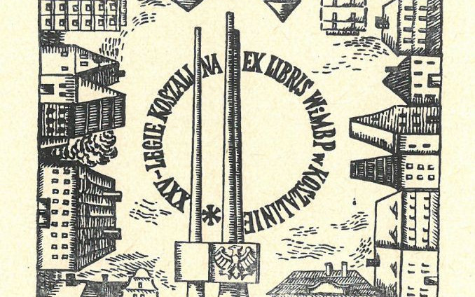 Fot. Ex libris autorstwa Ludmiły Popiel-Fedorowicz