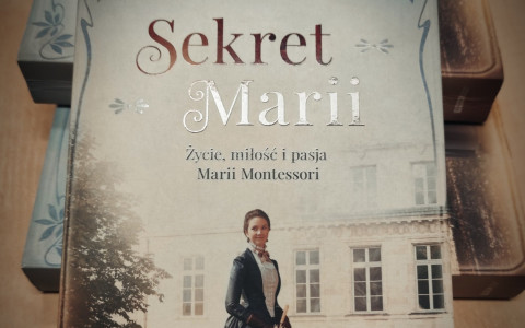 Kisążka, która była tematem spotkania "Sekret Marii. Życie, miłość i pasja Marii Montessori"-  Laury Baldini