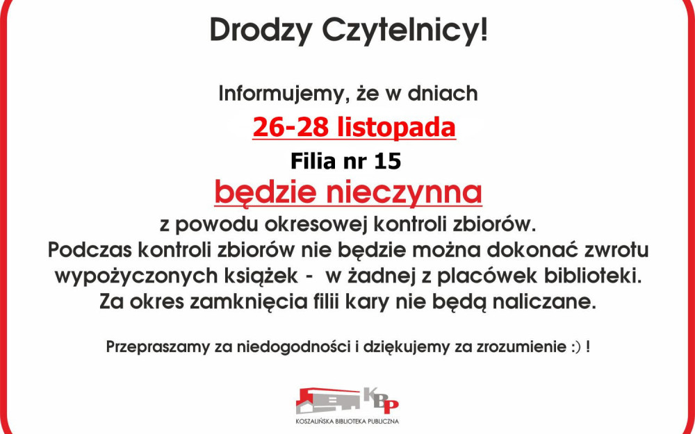 Skontrum - filia nr 15