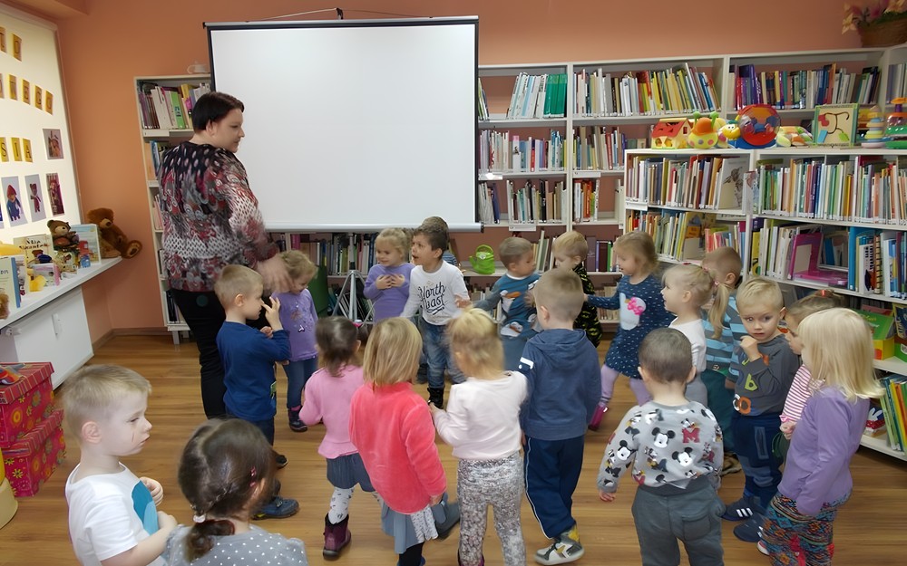 Misiowe zabawy w bibliotece