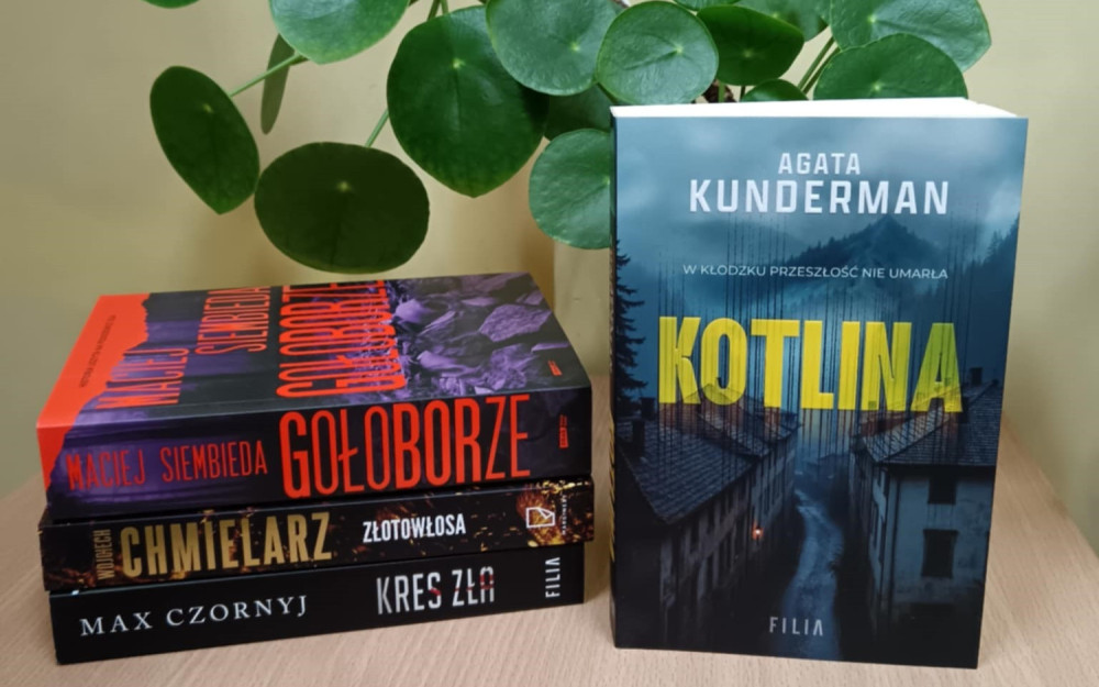 Na zdjęciu książki