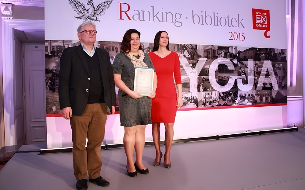 Biblioteki powiatu w czołówce