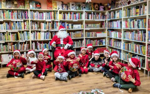 Kangurkowe Mikołajki w Bibliotece