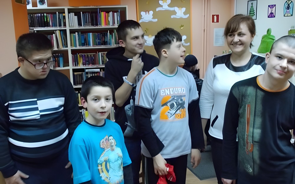 Mikołajkowe spotkanie z podopiecznymi SOSW