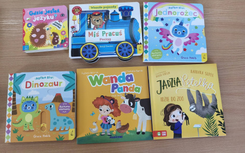 Nowości książkowe dla dzieci na Filii nr 4