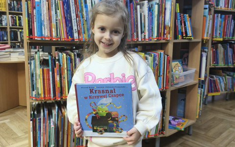 Julka dołączyła do akcji Mała Książka- Wielki Człowiek