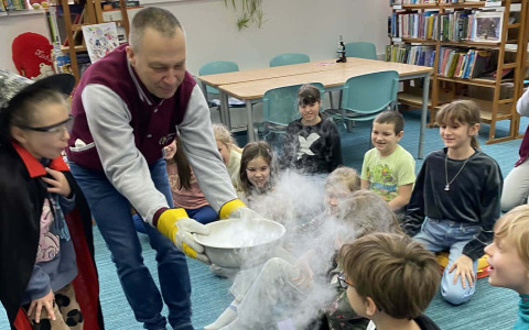 Dzieci mogą powąchać miksturę z ciekłego azotu