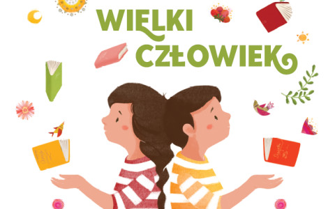Plakat promujący akcję „Mała Książka Wielki Człowiek”