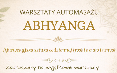 Plakat inforumujący o wydarzniu.