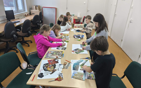 Dzieci robią Mapy Marzeń