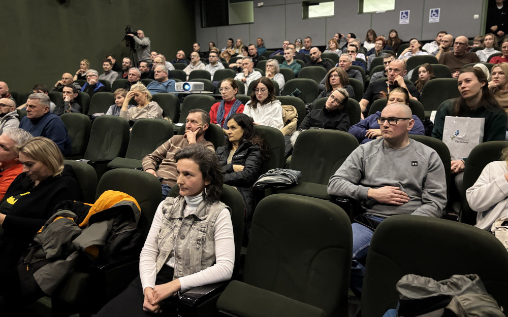 Publiczność podczas spotkania.
