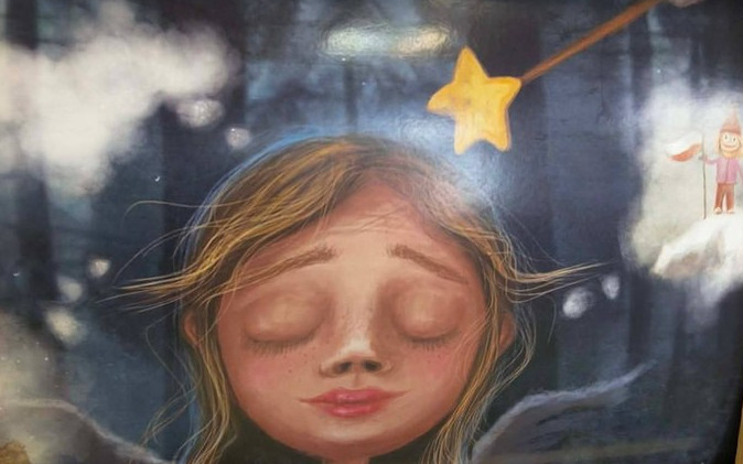 "Wypożyczalnia skrzydeł" -Książka Iwony Pietrzak-Płachty – laureatki konkursu Nauczyciel Roku 2022 i nagrody im. Janusza Korczaka 2022 oraz malarki Matyldy Koneckiej (jedna z ilustracji do książki)