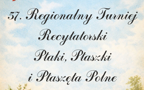 Plakat promujący konkurs.