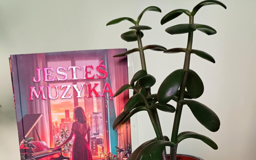 Na zdjęciu fragment książki Jesteś muzyką.
