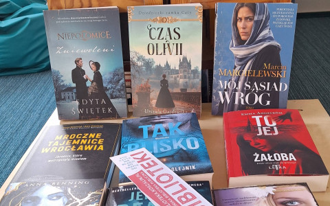 Nowości w naszej bibliotece