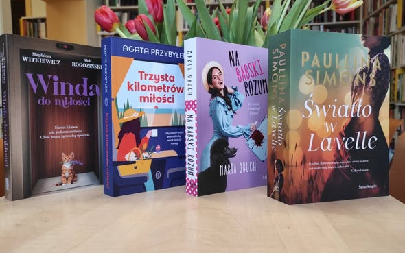 Winda do miłości - Alek Rogoziński, Magdalena Witkiewicz, Trzysta kilometrów miłości - Agata Przybyłek, Na babski rozum - Marta Obuch,Światło w Lavelle - Paullina Simons