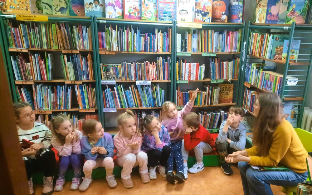Rozmowy o wiośnie z przedszkolakami.