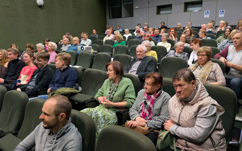 Publiczność podczas spotkania.