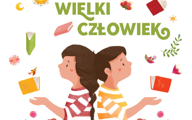 Plakat promujący akcję „Mała Książka Wielki Człowiek”