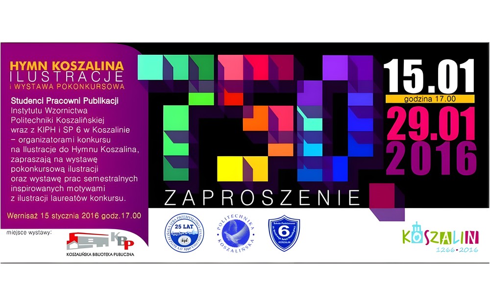 Ilustracje do Hymnu Koszalina w KBP