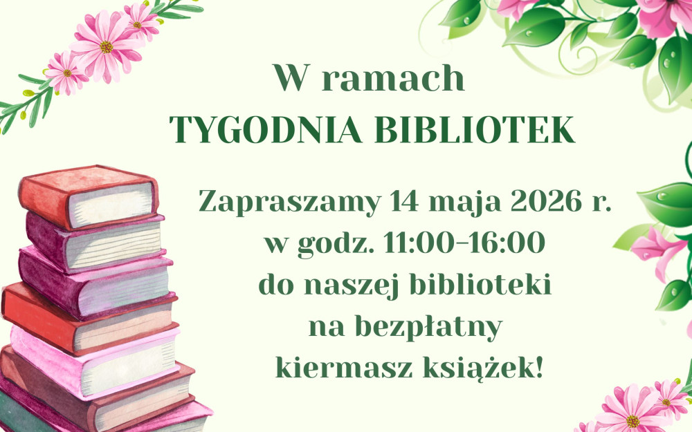 Plakat zapraszający na kiermasz