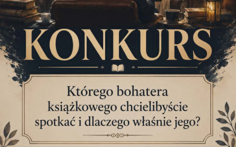 Konkurs, Którego bohatera książkowego chcielibyście spotkać i dlaczego właśnie jego