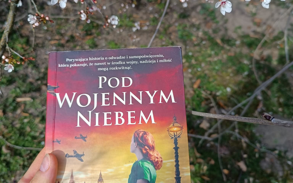 Książka Pod wojennym niebem.