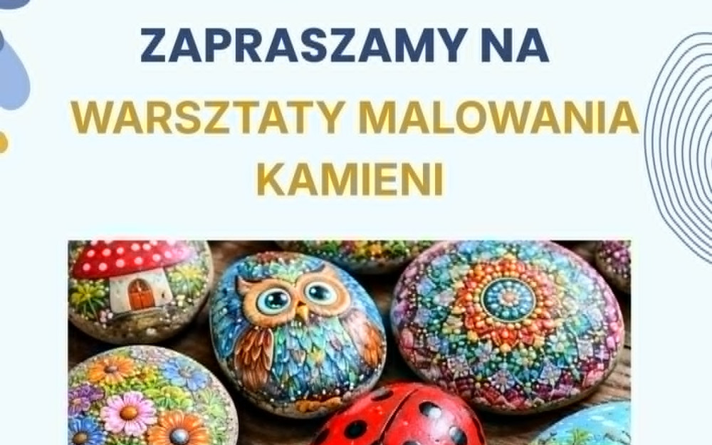 Fragment plakatu promującego warsztaty.