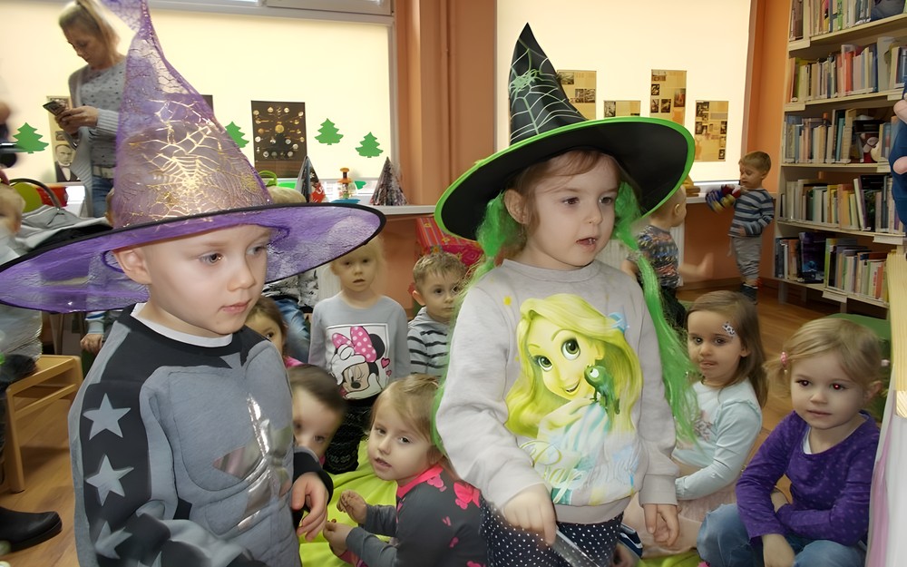 „Biedronki” w bibliotece