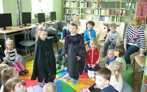 „Żuraw i czapla” w bibliotece