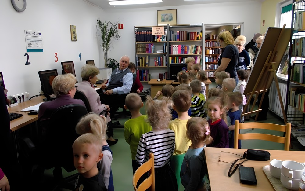 Wszyscy odwiedzamy bibliotekę