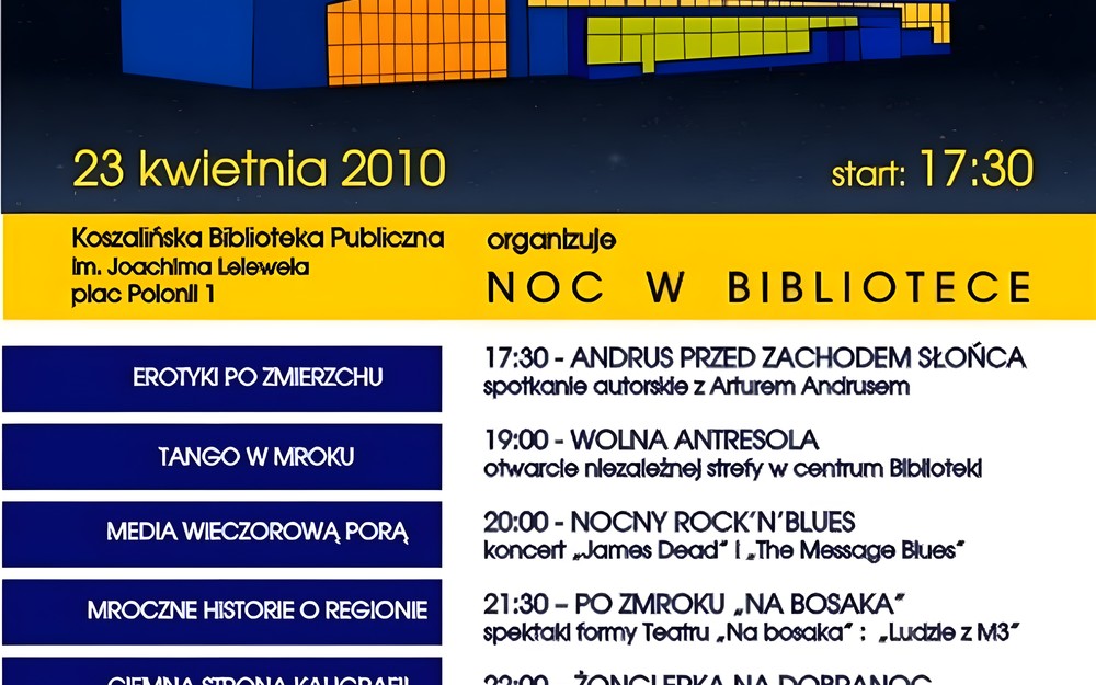 Noc w bibliotece