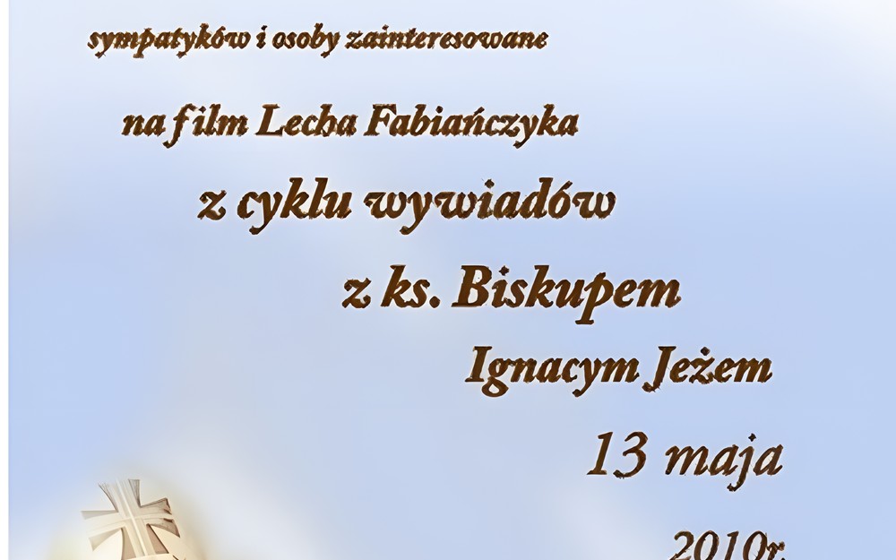 Projekcja filmu Lecha Fabiańczyka
