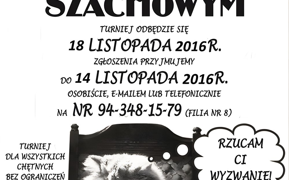 TURNIEJ SZACHOWY