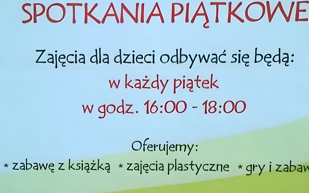 Spotkania piątkowe
