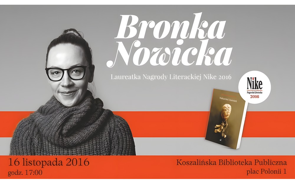Bronka Nowicka w Koszalińskiej Bibliotece Publicznej