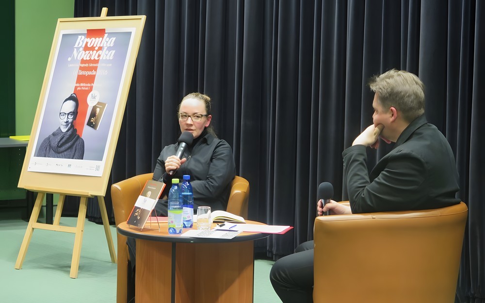 Spotkanie z Bronką Nowicką