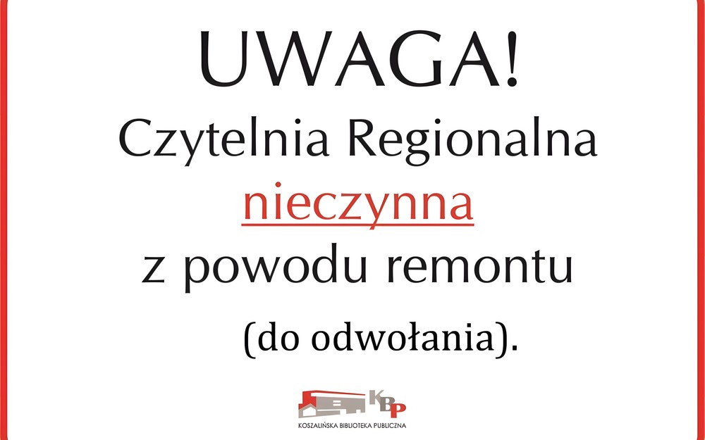 Remont Czytelni Regionalnej