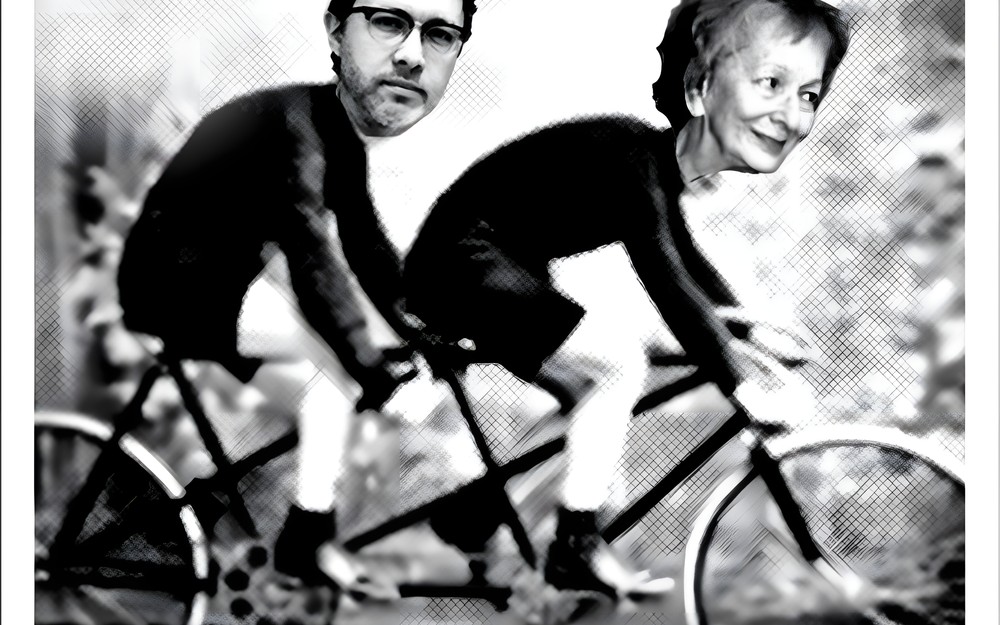 Michał Rusinek w bibliotece