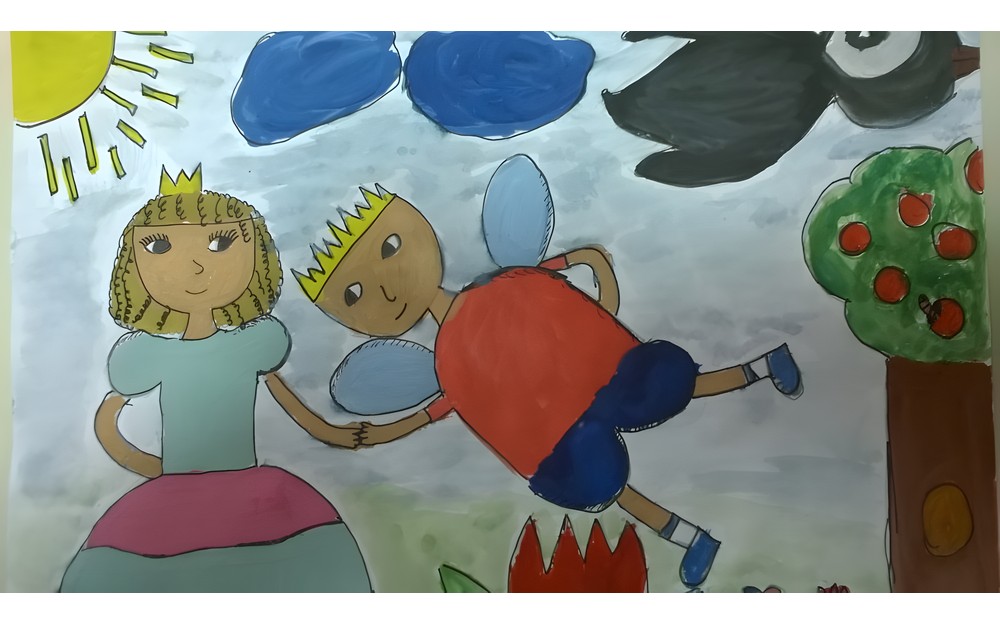 Ilustracja „Calineczki” Grzegorza Kasdepkego