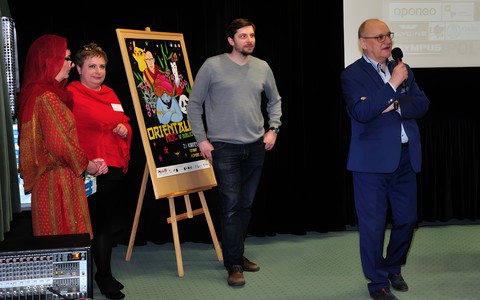 Arkady Paweł Fiedler na Orientalnej nocy w bibliotece