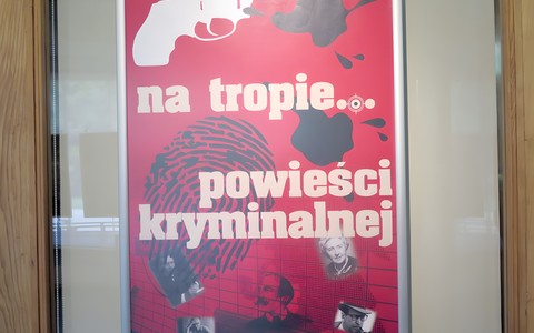 Plakat występujący na wystawie