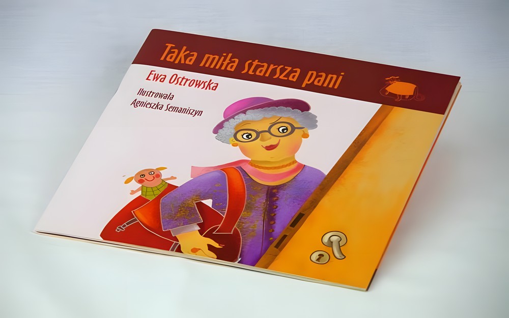 Książka Ewy Ostrowskiej "Taka miła starsza pani..."
