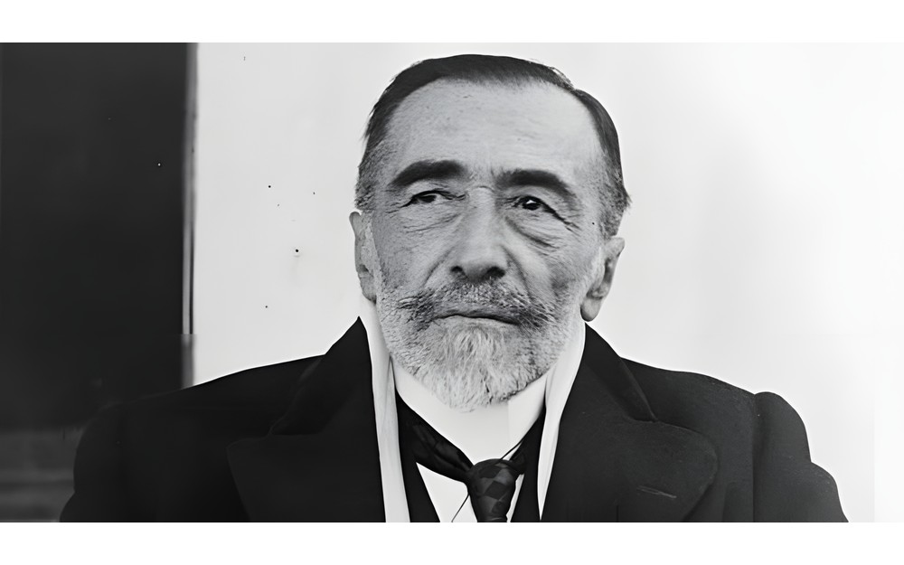 Na ilustracji Joseph Conrad źródło zdjęcia: Wikipedia