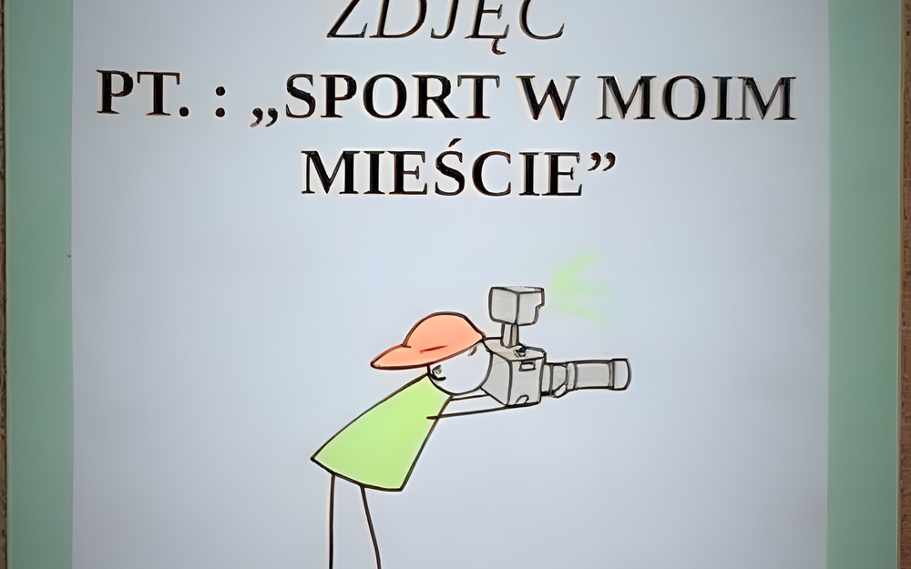 Plakat dotyczący wystawy zdjęć