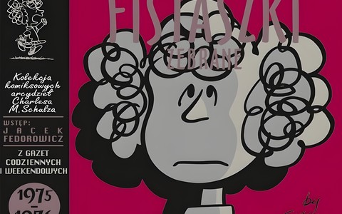 Okładka książki "Fistaszki zebrane 1975-1976" Charlesa M.Schulza